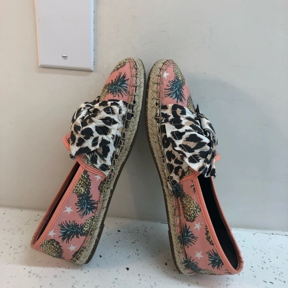 Circus by Sam Edelman pineapple espadrilles size 7.5 - Picture 5 of 7